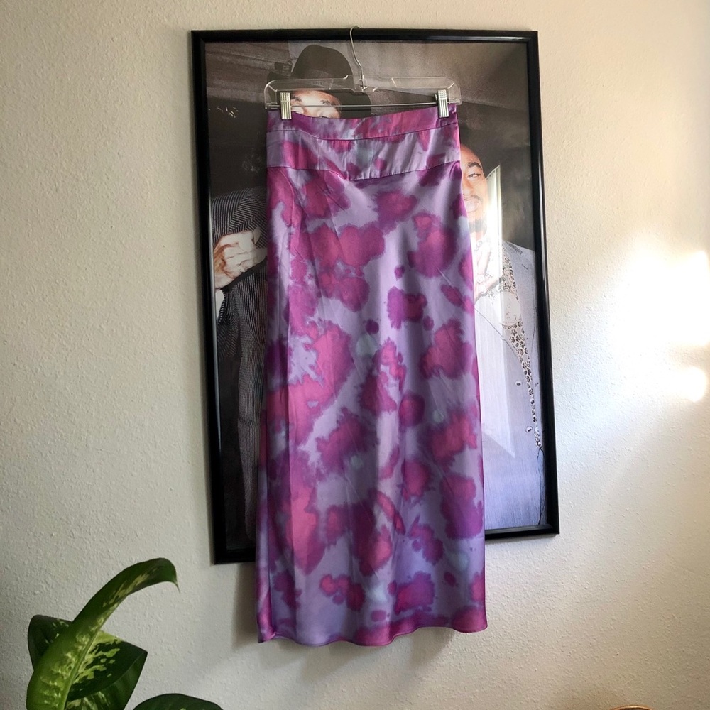 ON HOLD free people tie dye normani bias skirt 💘